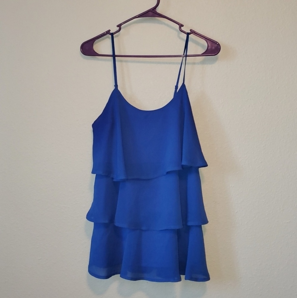 Blue tank